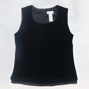 Very beautiful black velvet top